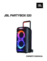 JBL PartyBox 520 - Owners manual 